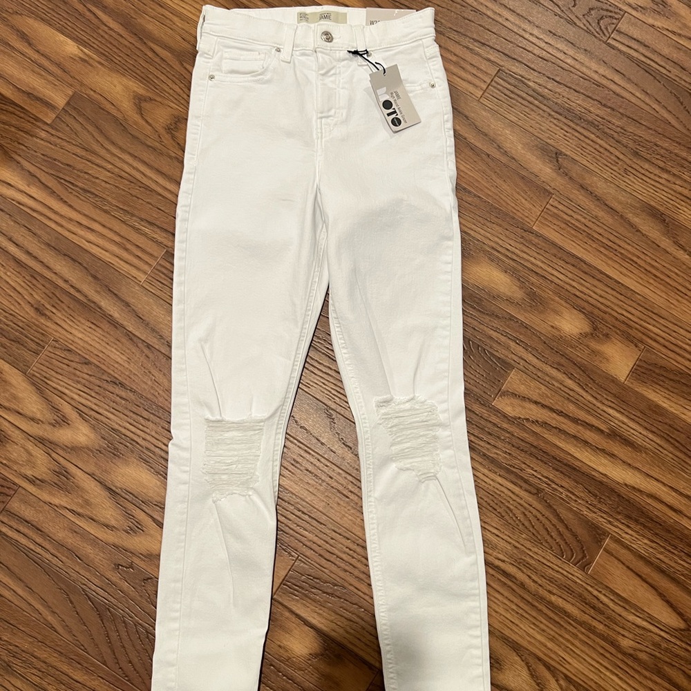 Topshop Jamie high waisted ankle grazer